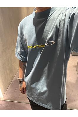 バレンシアガ刺繍半袖Tシャツ