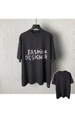 バレンシアガコピー ラメプリントTシャツ