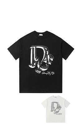 ディオールCDロゴプリント 半袖Tシャツ