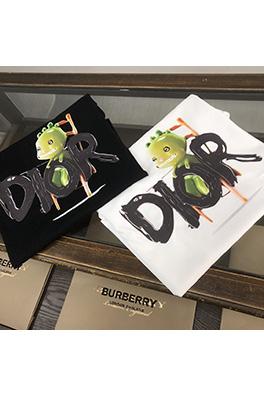 ディオールスーパーコピー ポップロゴプリント クルーネック半袖Tシャツ