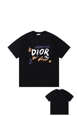 ディオールスーパーコピー CDロゴ グラフィティプリント 半袖Tシャツ