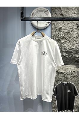 ディオールスーパーコピー グラフィティ風ロゴプリント 半袖Tシャツ