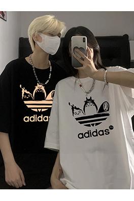 アディダス×トトロ コラボ カップル 半袖Tシャツ