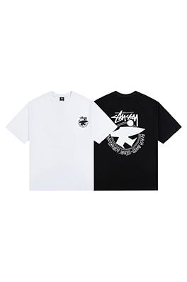 ステューシースーパーコピーバックプリント半袖Tシャツ