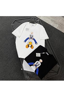 ロエベスーパーコピー デジタルプリント半袖Tシャツ