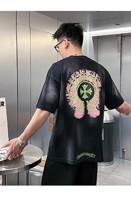 クロムハーツ梵字馬蹄プリント半袖Tシャツ