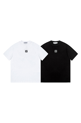 ロエベスーパーコピー新しいコットンニットクルーネックTシャツ