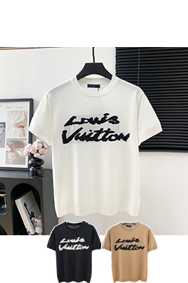ルイヴィトンコピー LVロゴ半袖シャツ
