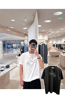 マルタンマルジェラスーパーコピー520限定モデル ロゴプリント 半袖Tシャツ