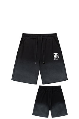 ジバンシイ インクジェットグラデーション ヴィンテージ加工 ラバーロゴ ショートパンツ
