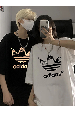 アディダス×トトロ コラボ カップル 半袖Tシャツ