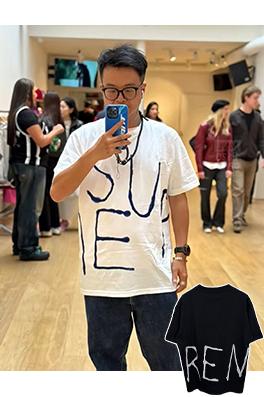 シュプリームコピーSUPREME SS25 PAINTED TEE カラフルなプリントロゴ半袖シャツ