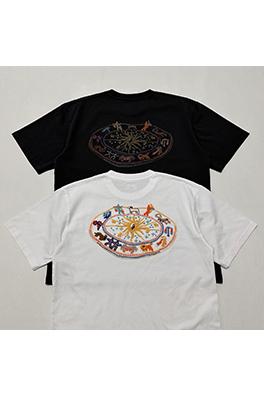 シュプリームコピー SS25 Zodiac S/S Top 星座刺繍Tシャツ