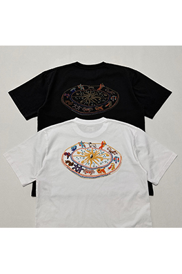 シュプリームコピー SS25 Zodiac S/S Top 星座刺繍Tシャツ