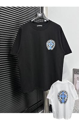 クロムハーツスタイリッシュなクルーネックTシャツ