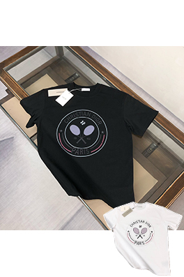 ディオール ロゴプリントラウンドネック半袖Tシャツ