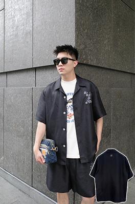ルイヴィトン LV ファッションプリント半袖シャツ