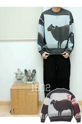 シュプリームコピー コラボレーション SWEATER ブラックヴィンテージプルオーバーセーター