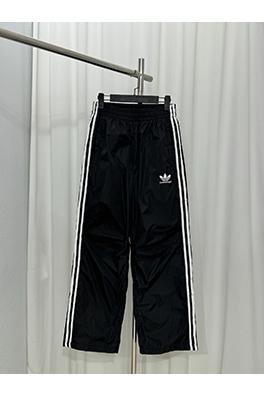 Adidas X Balenciaga クローバーコラボアルファベット刺繍スウェットパンツ