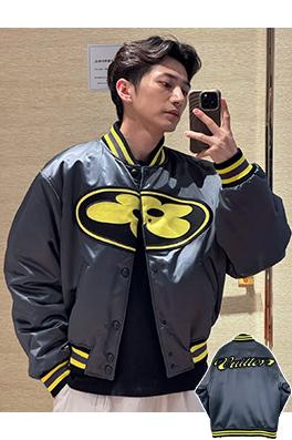 ルイヴィトン ファッショナブルな花のベースボールジャケット