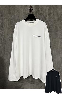 アレキサンダーワンコピー alexanderwang 新しい小さなロゴプリントの長袖シャツ