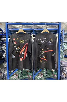 SAINT MICHAEL × STAR WARS スターウォーズ戦闘機フルプリントヴィンテージ長袖シャツ
