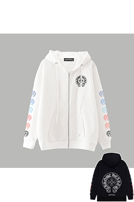 クロムハーツスーパーコピー レトロなダブルレイヤーフード付きカーディガン