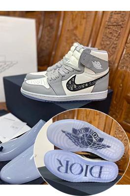 ディオール × ナイキ AIR JORDAN 1 RE HI OG スニーカー スーパーコピー シューズ