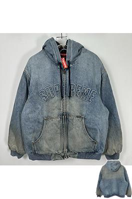 シュプリーム SUPREME REFLECTIVE ARC HOODED WORK JACKET 反射ロゴデニムジャケット