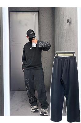 バレンシアガコピー BALENCIAGA テーププリントカジュアルパンツ