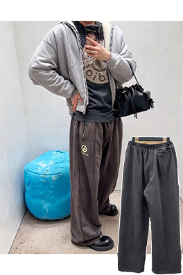 アクネストゥディオズ Acne Studios ダメージロゴりカジュアルパンツ