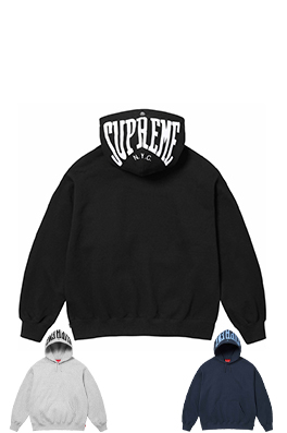 シュプリーム WARM Up Hooded Sweatshirt プリントパーカー
