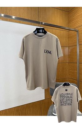 ルイヴィトン L.V.M. ロゴ刺繍半袖Tシャツ