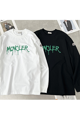 モンクレール Moncler 新モデルロゴプリント長袖シャツ