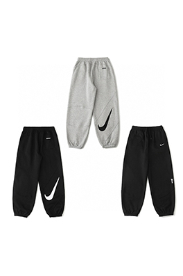 シュプリームコピー X ナイキ  WEEK4 Sweatpant コラボレーションシリーズ 刺繍ロゴ カンガルーポケットパンツ