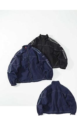 シュプリームコピー Supreme 肩に刺繍ロゴとトップステッチを施した新作コーチジャケット
