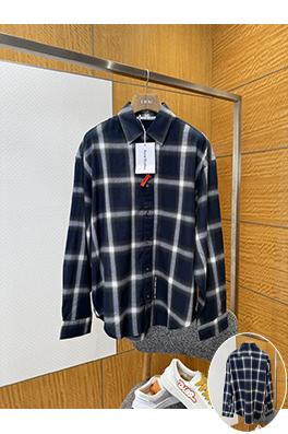 アクネストゥディオズコピー Acne Studios 新作チェック柄長袖シャツ