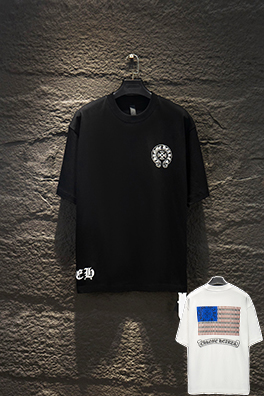 クロムハーツスーパーコピー プリント半袖Tシャツ