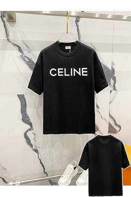 セリーヌ CELINE ロゴプリント半袖Tシャツ