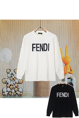 フェンディスーパーコピー FENDl 人気のロゴジャカードニットクルーネックセーター