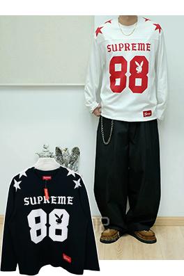 シュプリームスーパーコピー SUPREME L/S FOOTBALL TOP ラビットプレイボーイ88番長袖シャツ