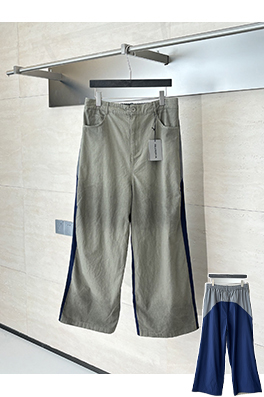 バレンシアガスーパーコピー BALENCIAGA カラーブロックのパンツ