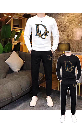 ディオールコピー Dior 最新のトレンドクルーネックのスウェットシャツとパンツのセット