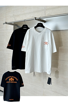 クロムハーツコピー Hollywood 限定ポケットプリント半袖Tシャツ