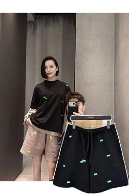 バレンシアガ 520 シリーズ コットン刺繍入りショートパンツ