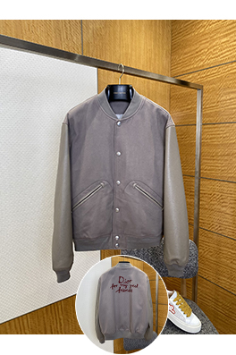 ディオールコピー Dior for my real friends パッチワークベースボールジャケット