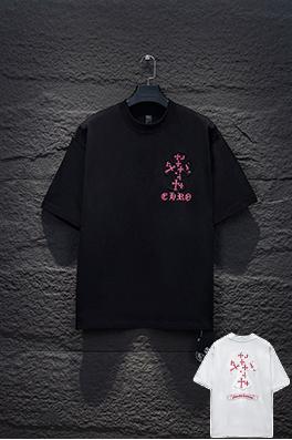 クロムハーツンコピー 刺繍入り半袖Tシャツ