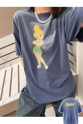 セントマイケルコピー ドラえもんプリントの半袖Tシャツ