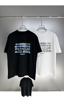 マルタンマルジェラスーパーコピー Maison Margiela 人気のデジタルプリント半袖Tシャツ