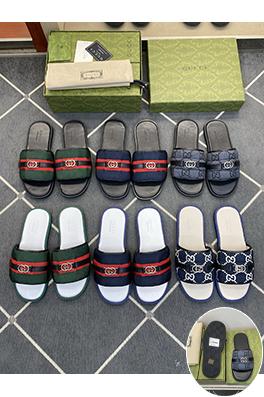 グッチ 最新の夏のメンズファッションスリッパ